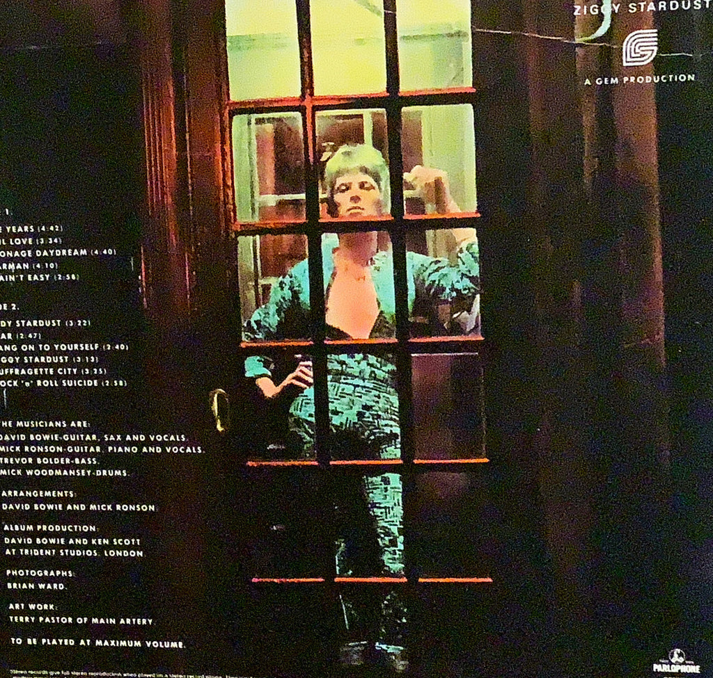 DAVID BOWIE/ZIGGY STARDUST – Chelsea Record