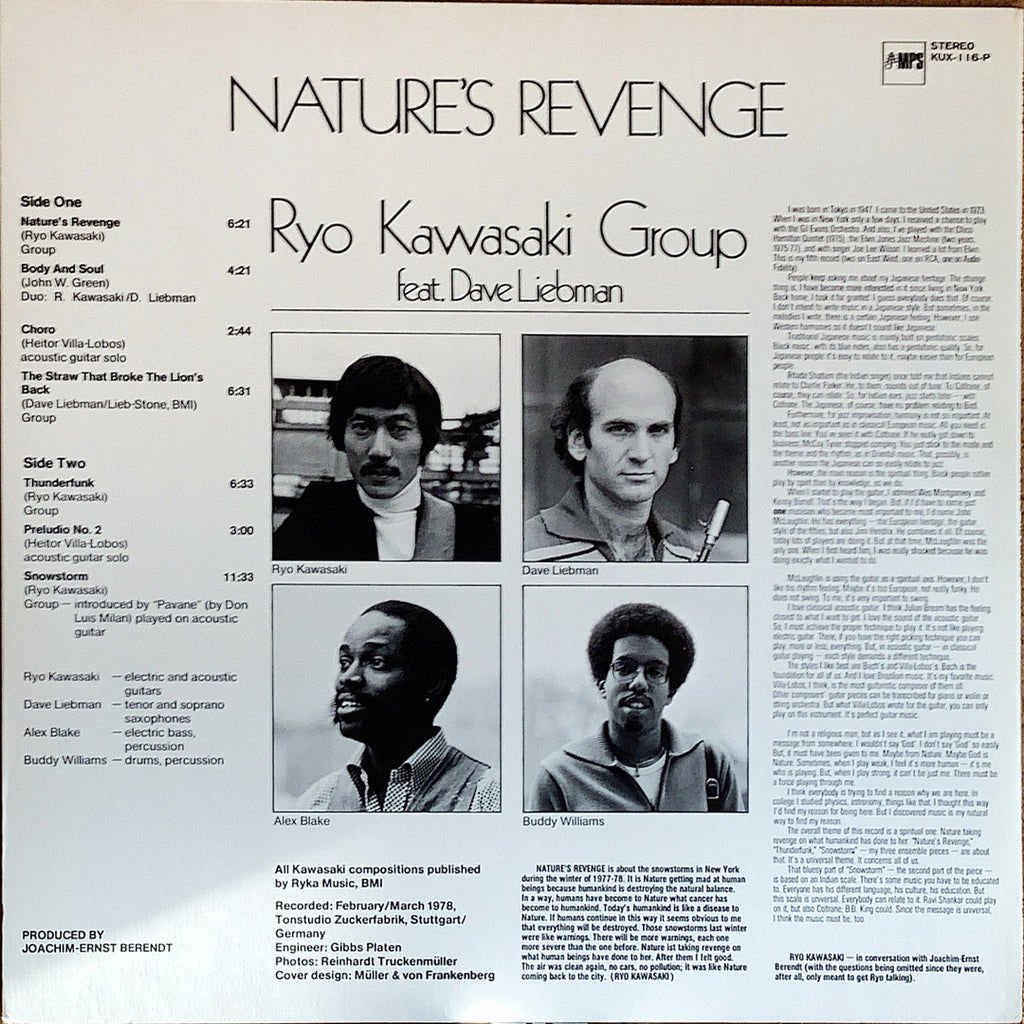 川崎遼/NATURES REVENGE – Chelsea Record