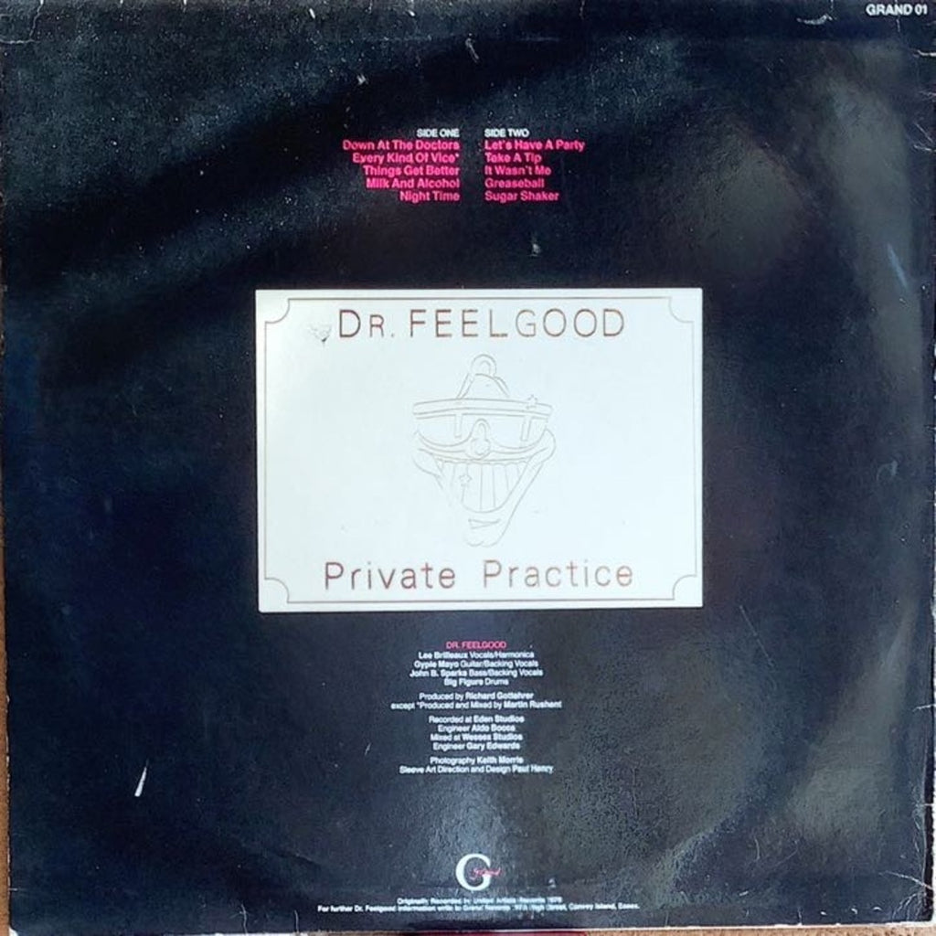 DR FEELGOOD/PRIVATE PRACTICE – Chelsea Record