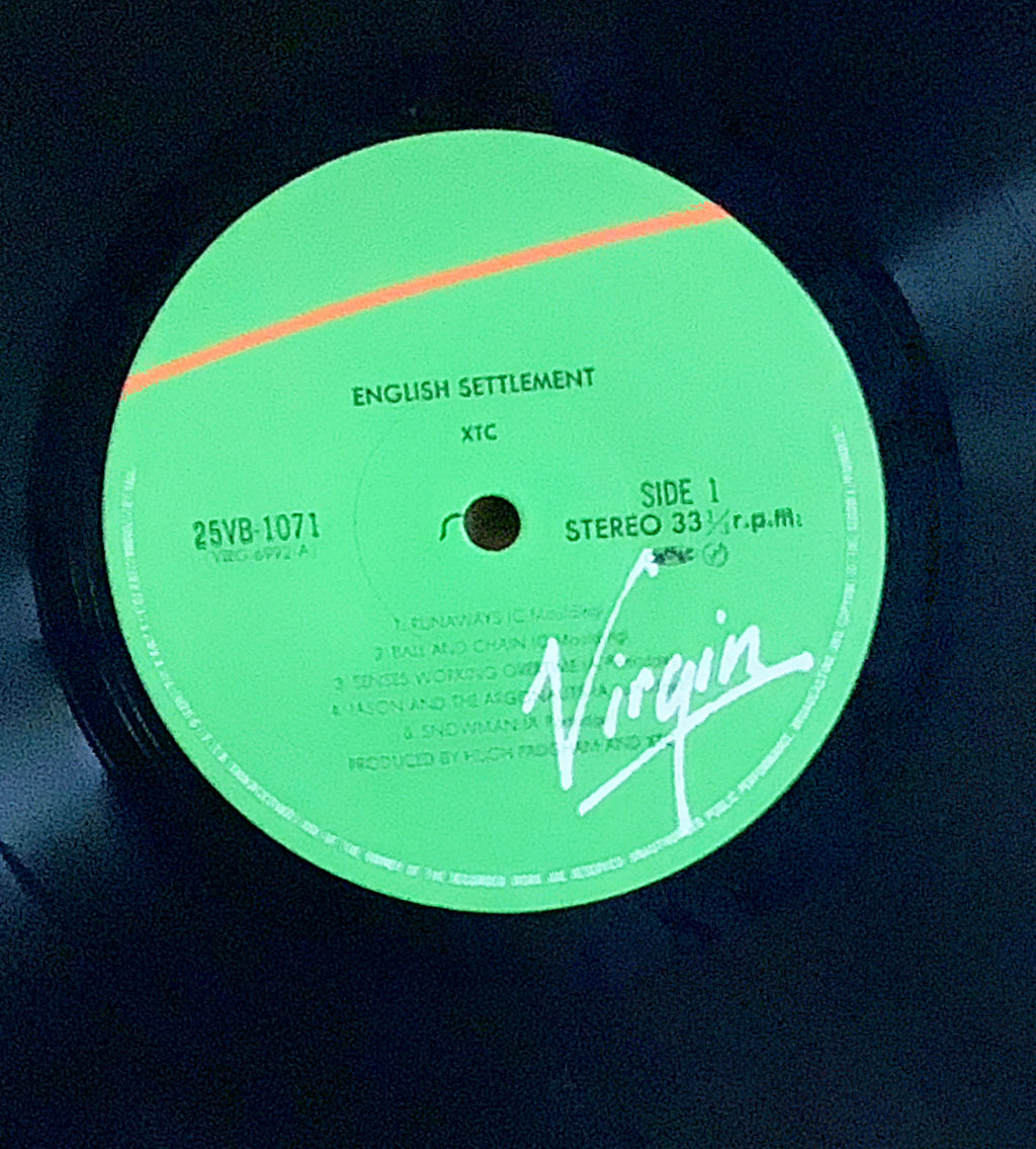 XTC 帯付 宣材付 English Settlement LP プロモ白ラベ XTC/ENGLISH SETTLEMENT – Chelsea Record