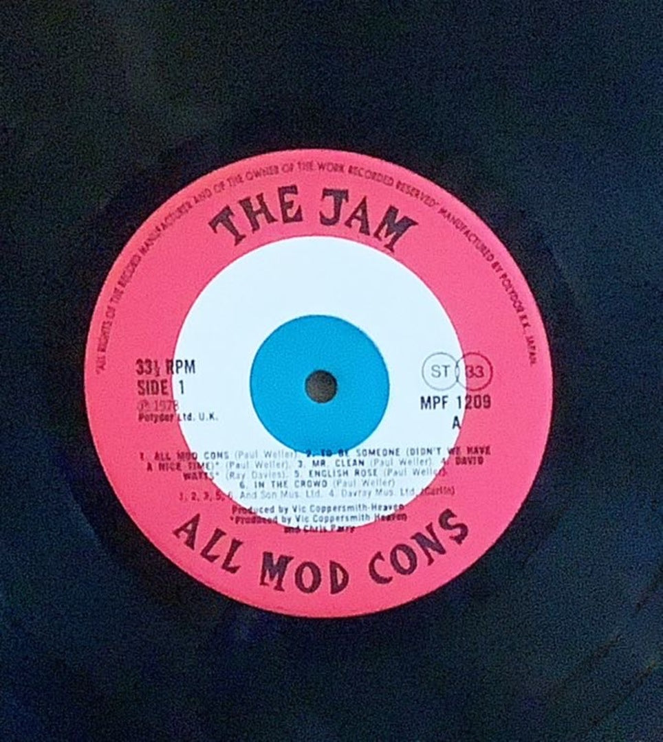 The Jam /All Mod Cons / ジャム レコードLP The Jam – All Mod Cons – Vinyl (LP, Album), 1979 [r4048737