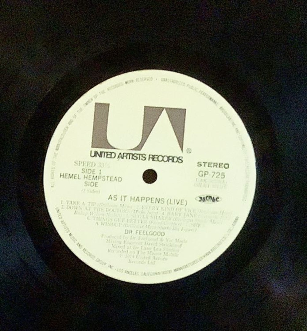 DR FEELGOOD/LIVE！ – Chelsea Record