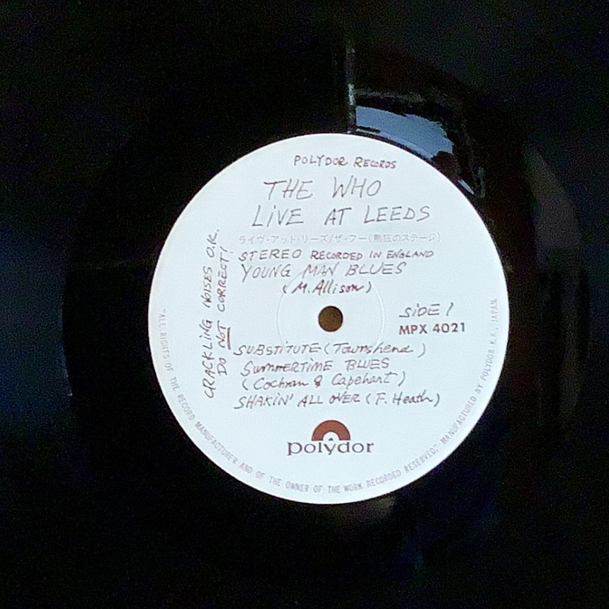 THE WHO/LIVE AT LEEDS