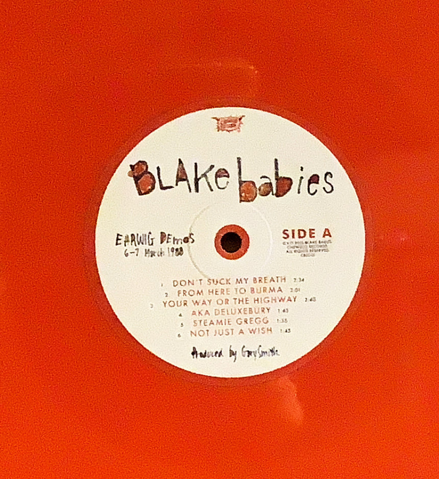 BLAKE BABIES/EARWIG DEMOS　6－7 MARCH 1988