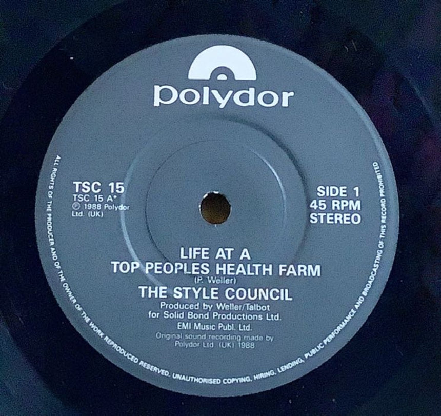 THE STYLE COUNCIL/LIFE AT TOP PEOPLES HEALTH FARM