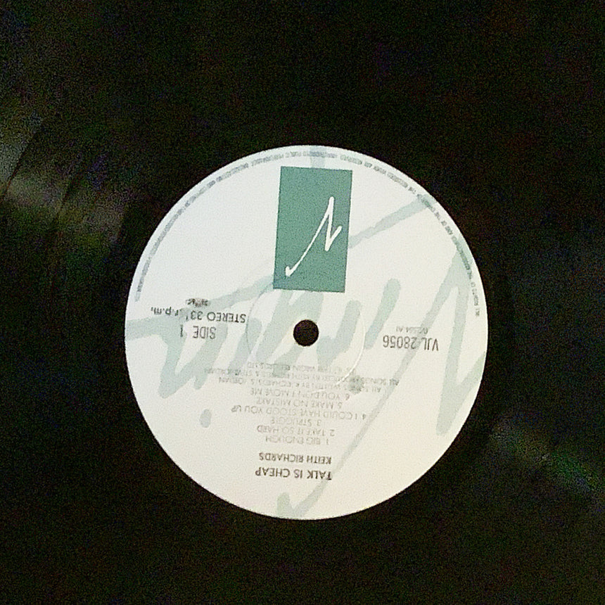 KEITH RICHARDS/TALK IS CHEAP