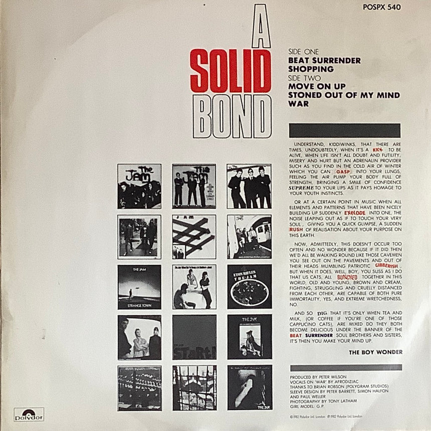 THE JAM/BEAT  SURRENDER