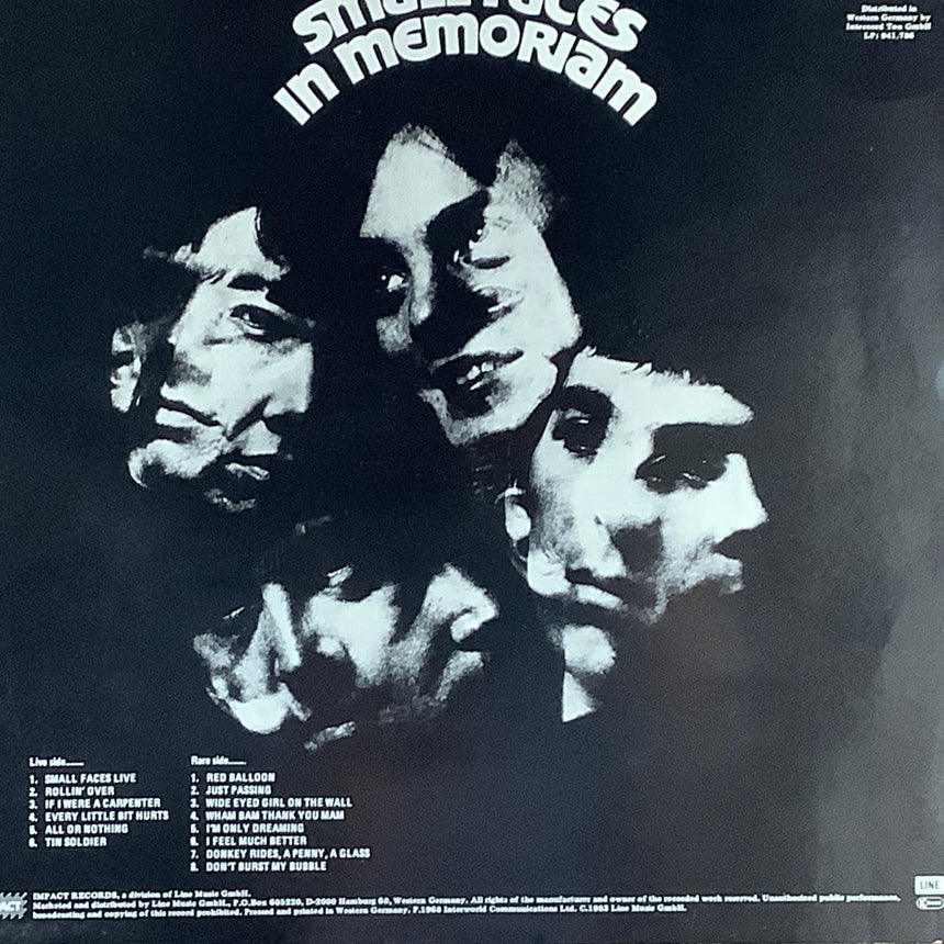 SMALL  FACES/IN  MEMORIAM