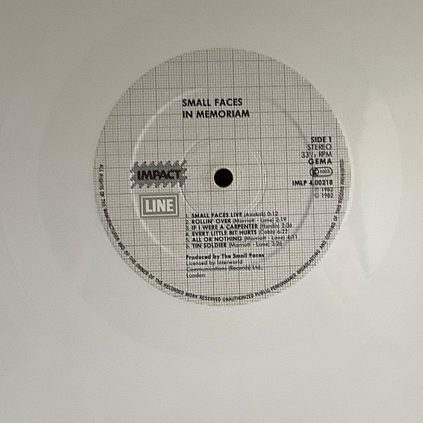 SMALL  FACES/IN  MEMORIAM