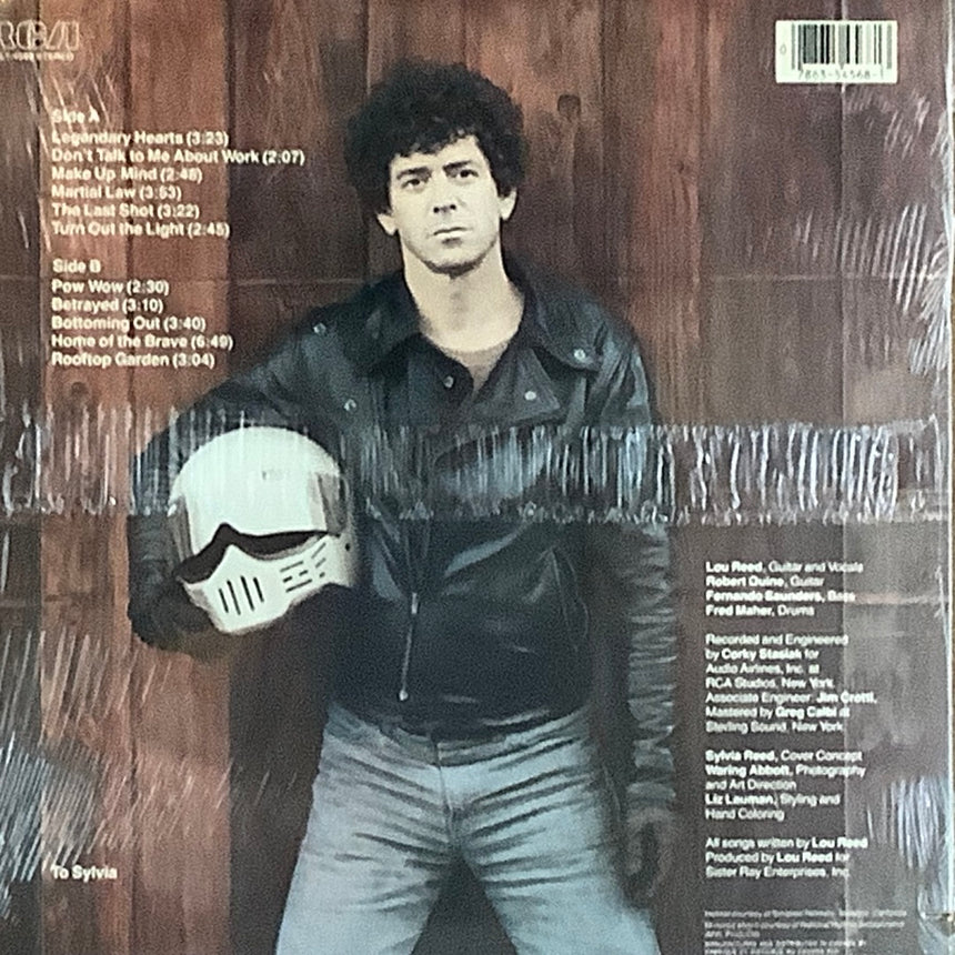 LOU REED/ LEGENDARY  HEARTS