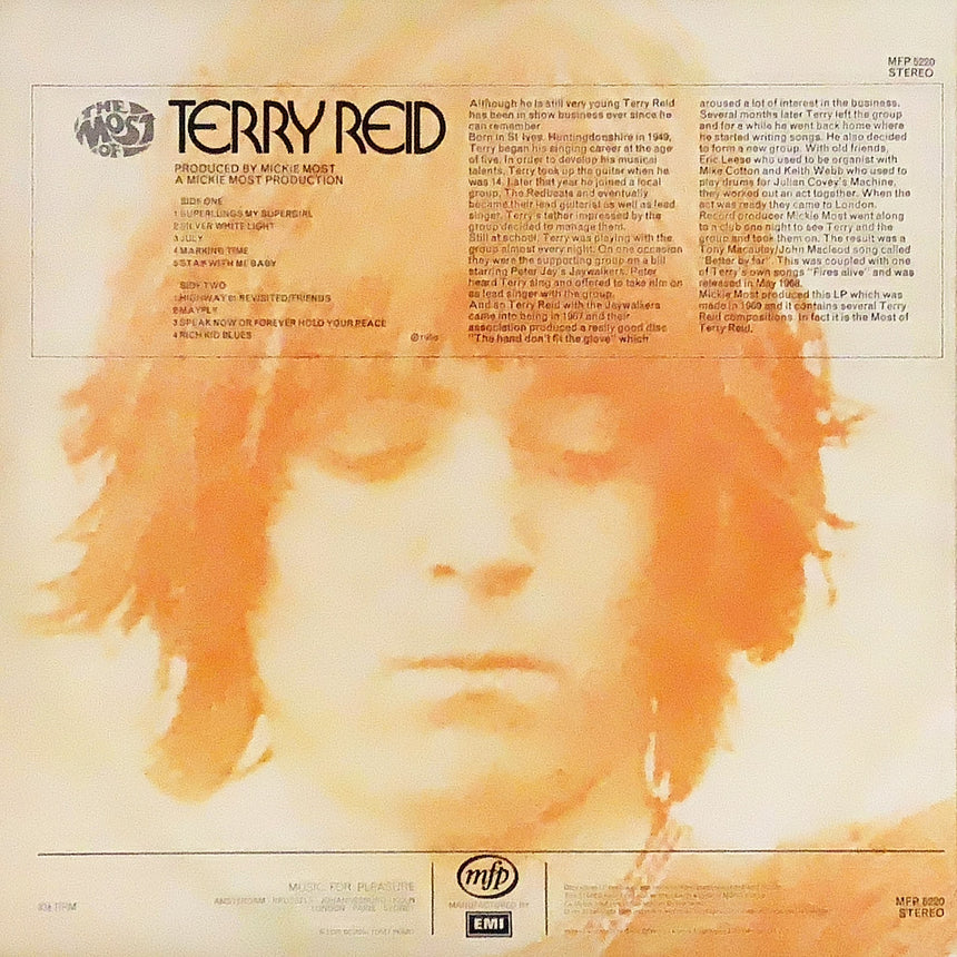 TERRY REID／テリーレイド【THE MOST OF TERRY REID】